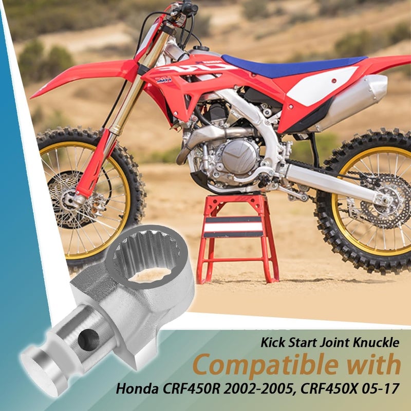 Ciuouient Kick Start Joint Knuckle, Kick Starter Lever Joint Arm Compatible with Honda CRF450R 2002-2005, CRF450X 05-17 Replacement Part (Replace #28302-MEB-671) - Image 2